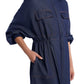 Annabeth Denim Dress - Navy