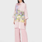 Art De La Nature Oversized Tunic - Pink