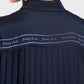 Art De La Nature Pleated Shirt - Navy
