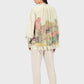 Art De La Nature Ruffle Blouse - Sage