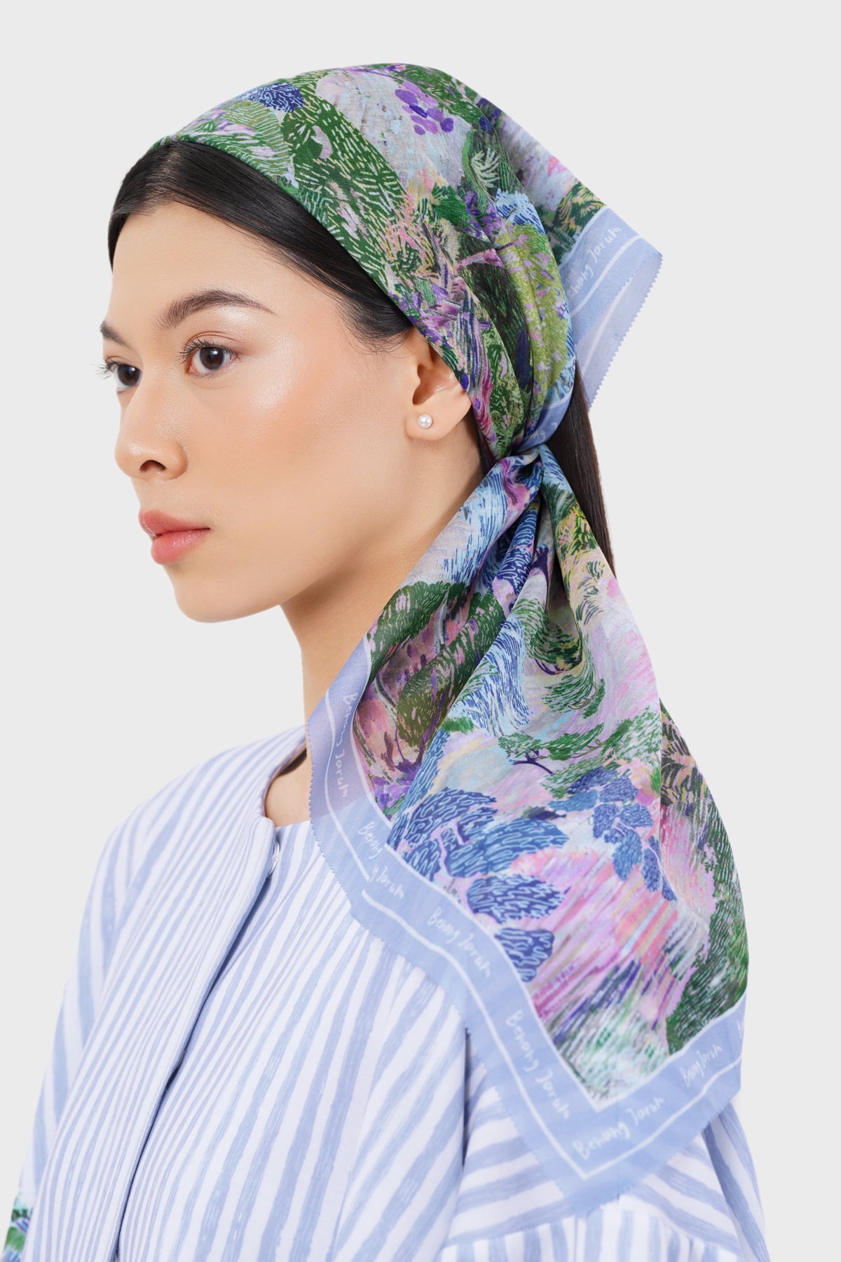 Art De La Nature Scarf - Blue