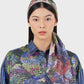 Art De La Nature Scarf - Navy
