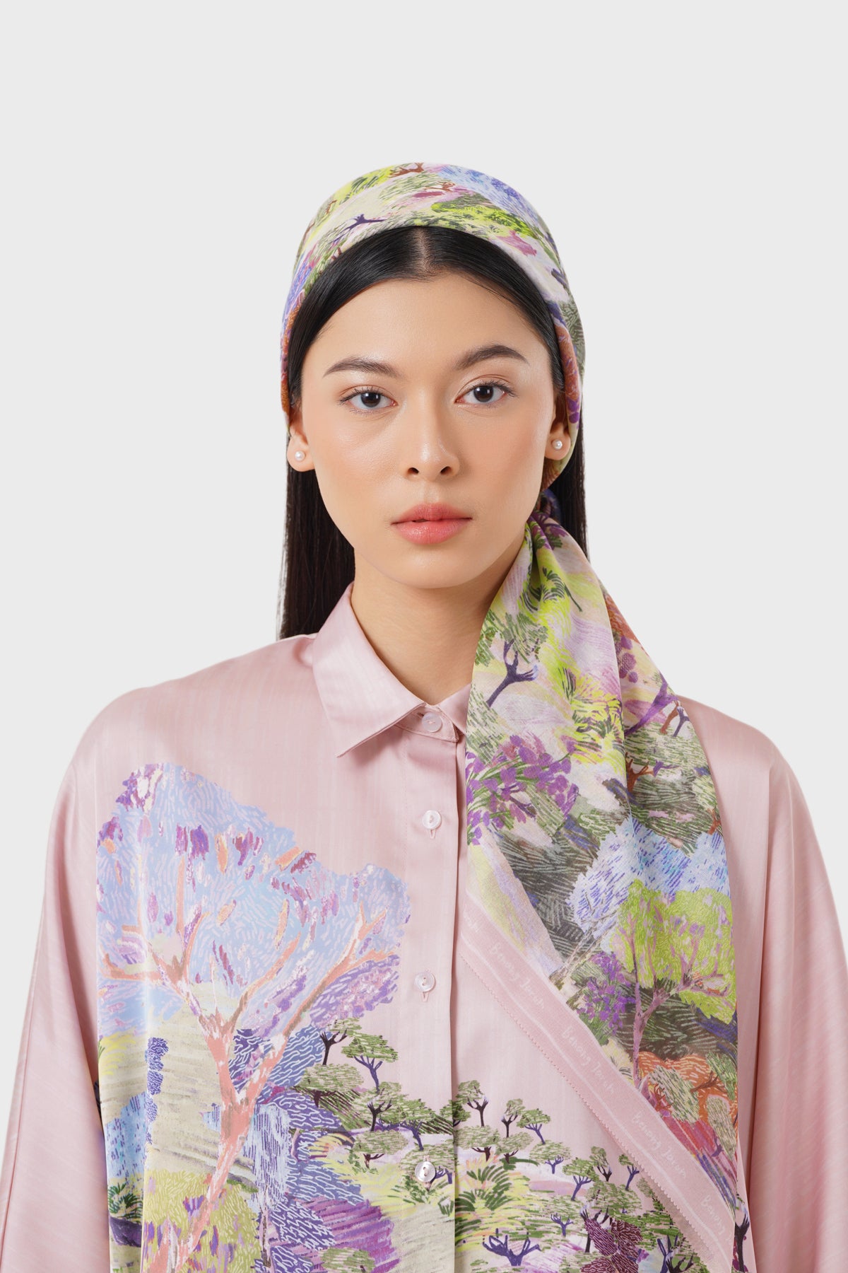 Art De La Nature Scarf - Pink