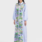 Art De La Nature Shirt Dress - Blue