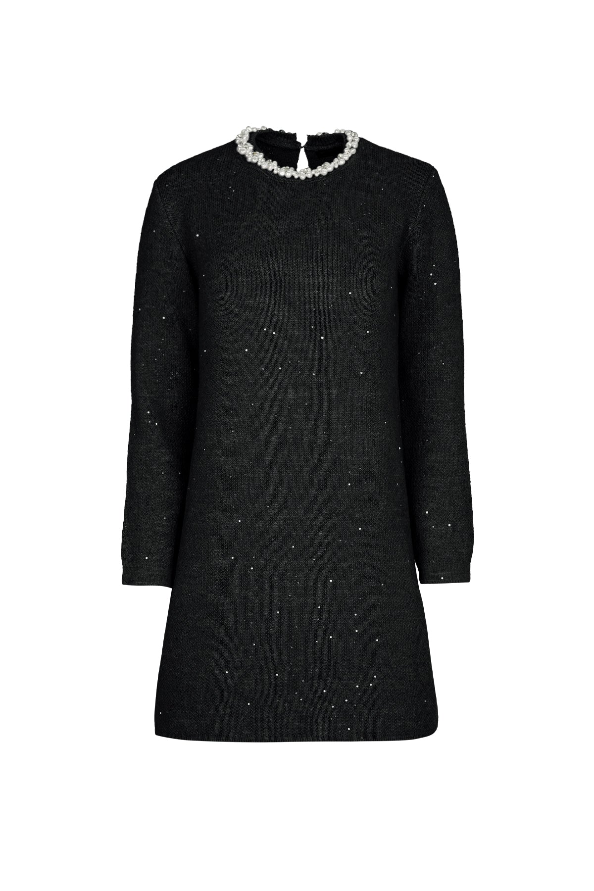 Aubree Knit Tunic - Black
