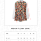 Avena Flowy Shirt - Dafodile
