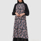 Avena Pleats Dress - Caviar