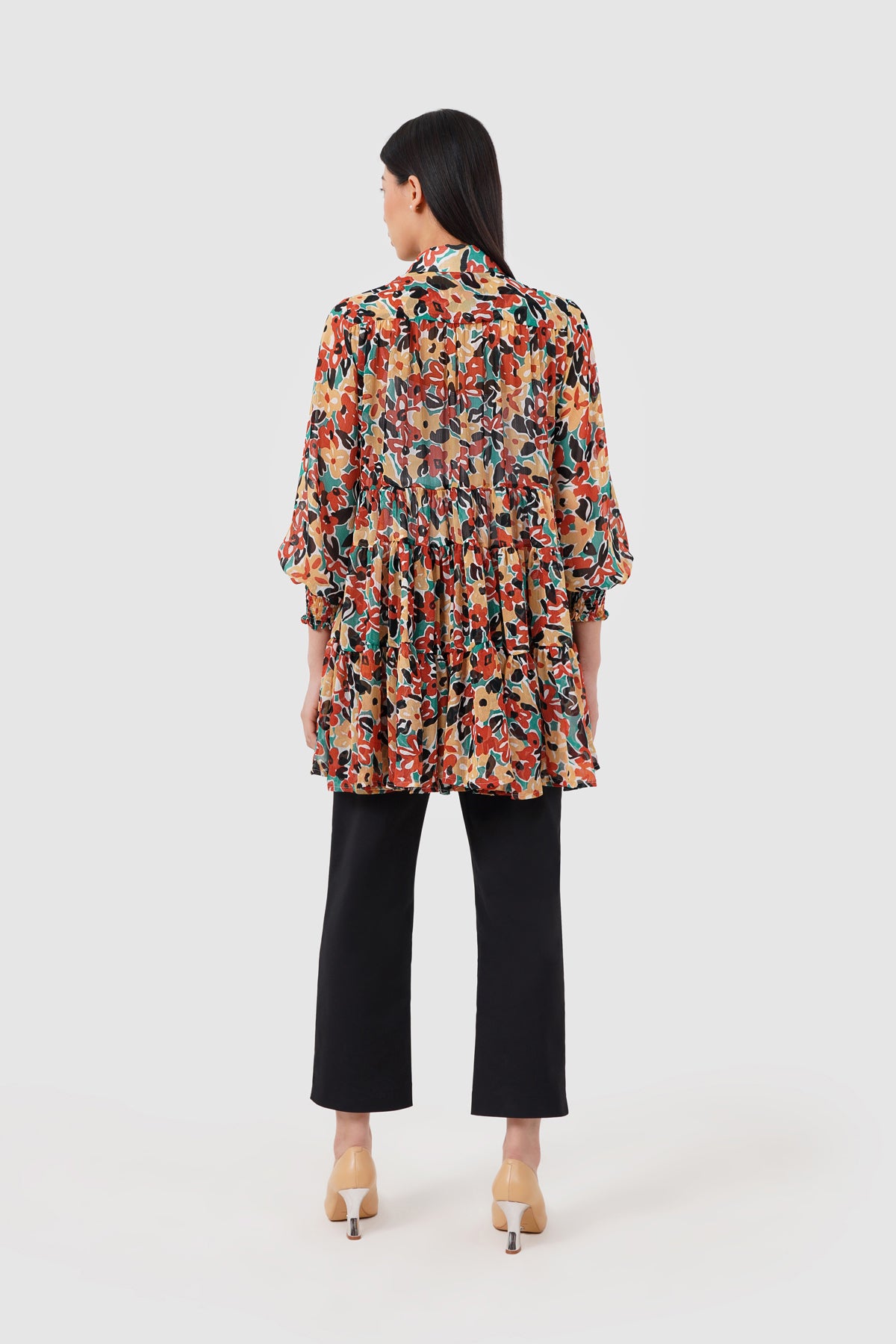 Avena Tier Shirt - Dafodile