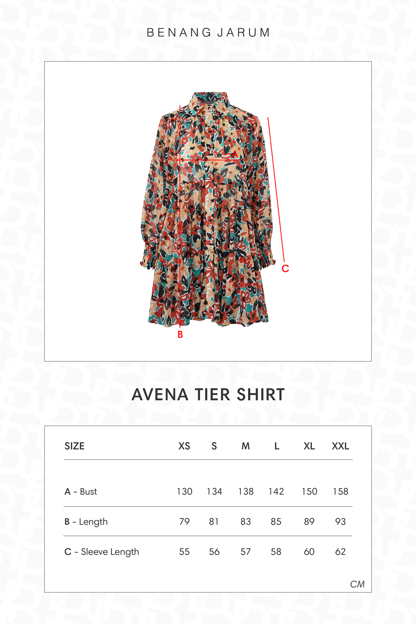 Avena Tier Shirt - Dafodile