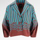 Averly Embroidery Outer - Rust Blossom