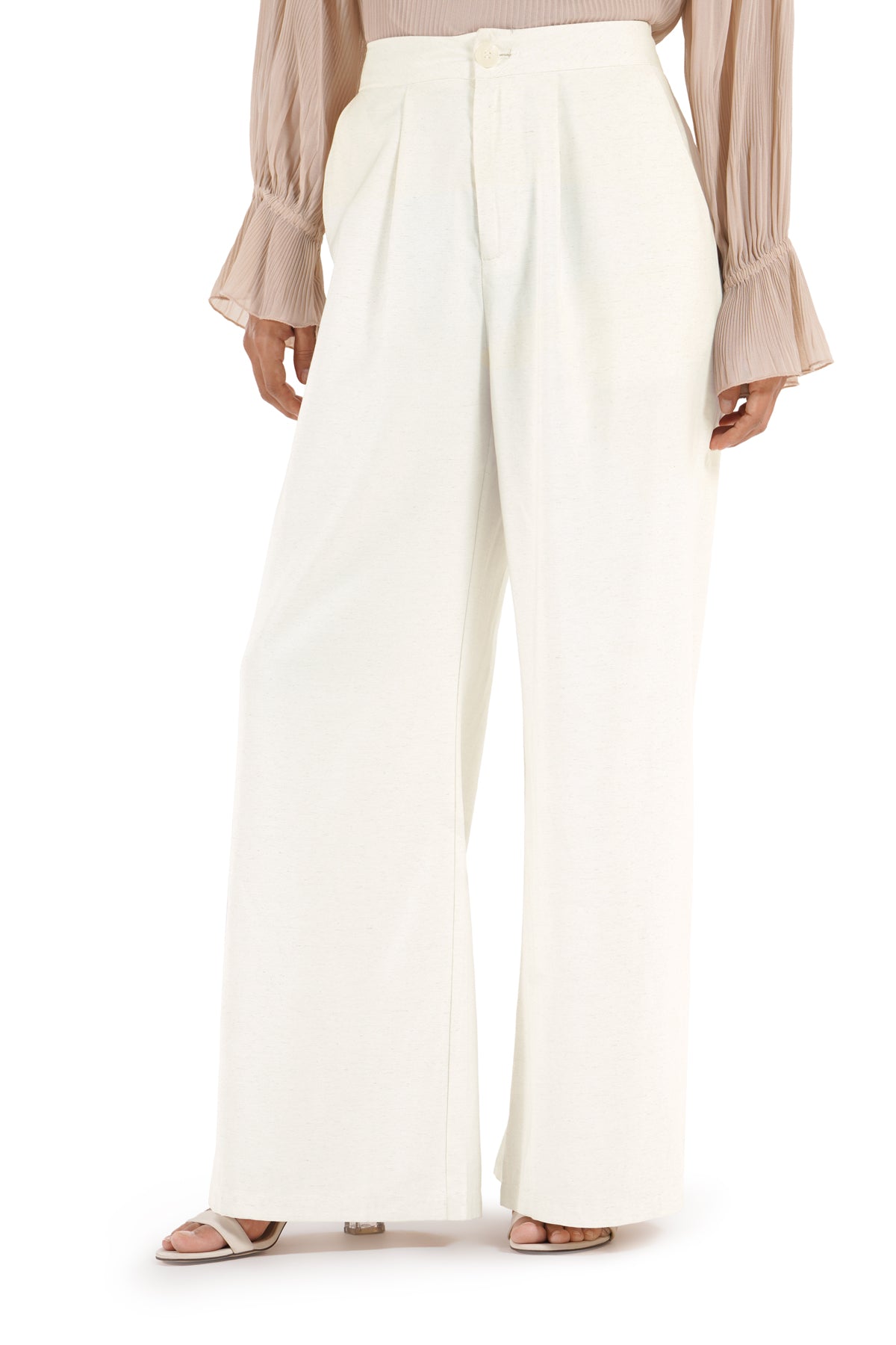 Avery Cullote Pants - White