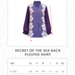 Secret Of The Sea Back Pleated Shirt - Clownfish