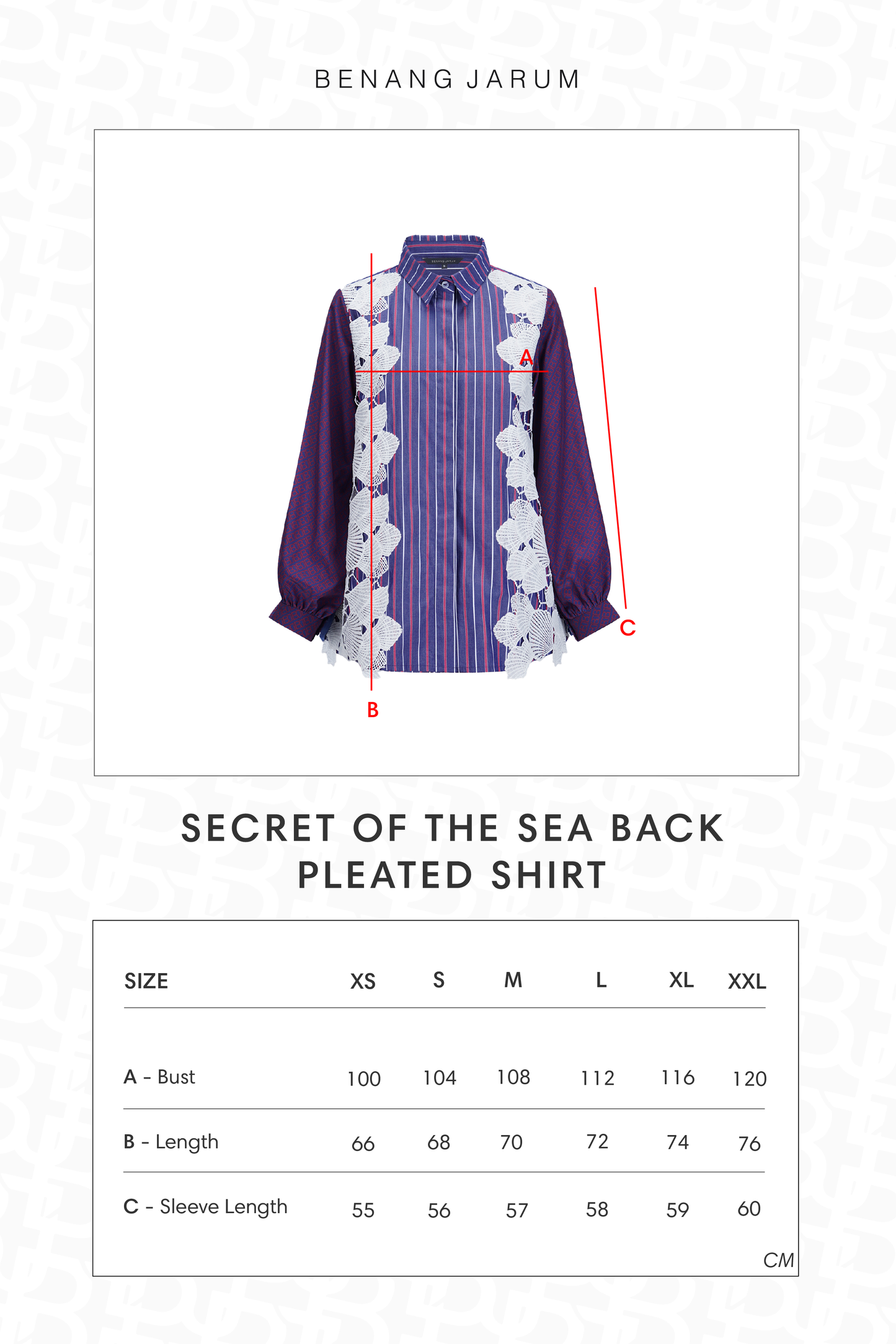 Secret Of The Sea Back Pleated Shirt - Clownfish