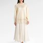 Basic Lace Sweatshirt - Yuzu