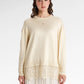 Basic Lace Sweatshirt - Yuzu