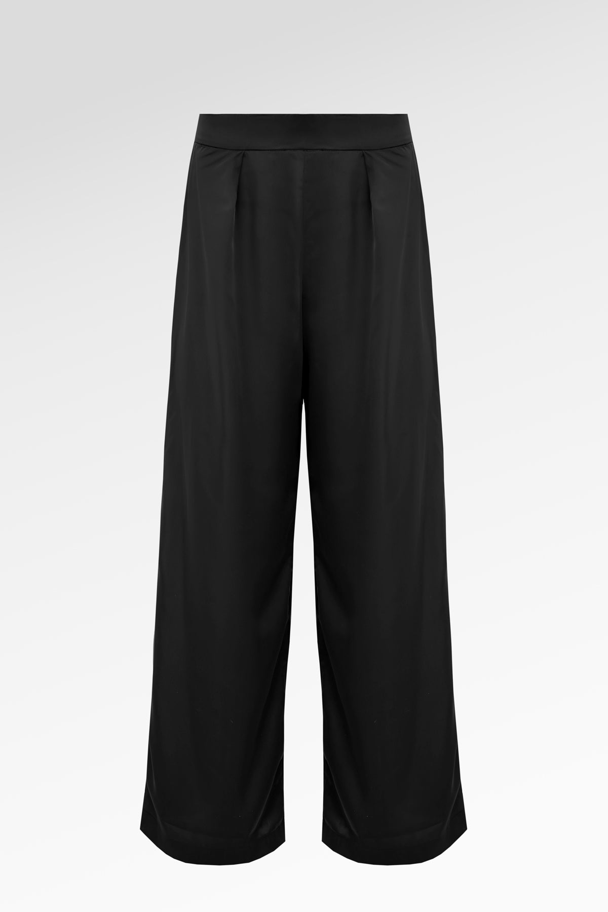 Basic Satin Cullote - Black