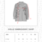 Ivelle Embroidery Shirt - Green