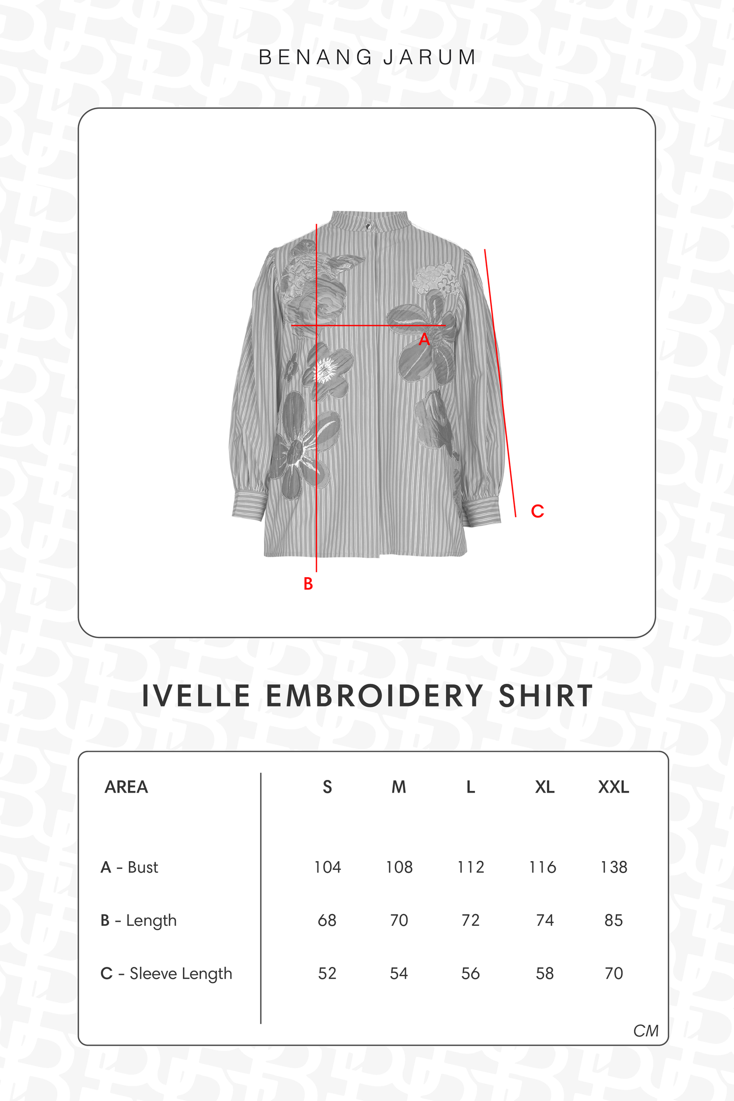 Ivelle Embroidery Shirt - Green