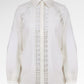 Catherine Lace Shirt - Off White