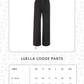 Luella Loose Pants - Black