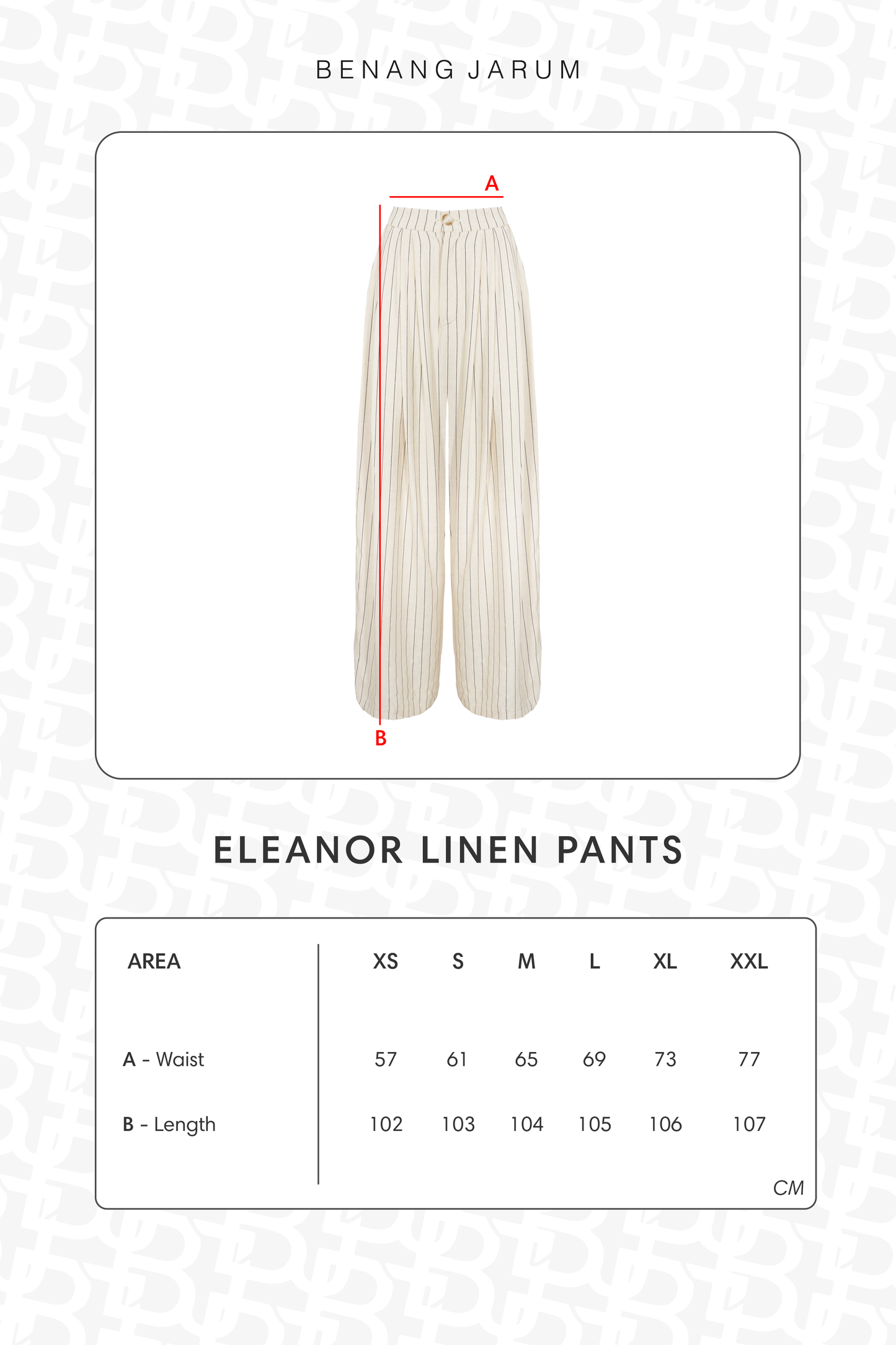 Eleanor Linen Pants - Ivory