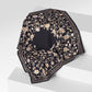 Blooming Eid Scarf - Black Iris