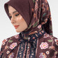 Blooming Eid Scarf - Carnation