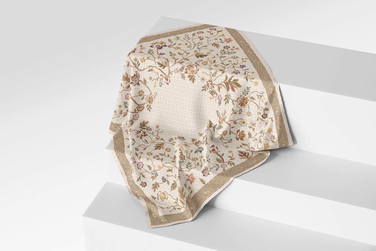 Blooming Eid Scarf - Daisy