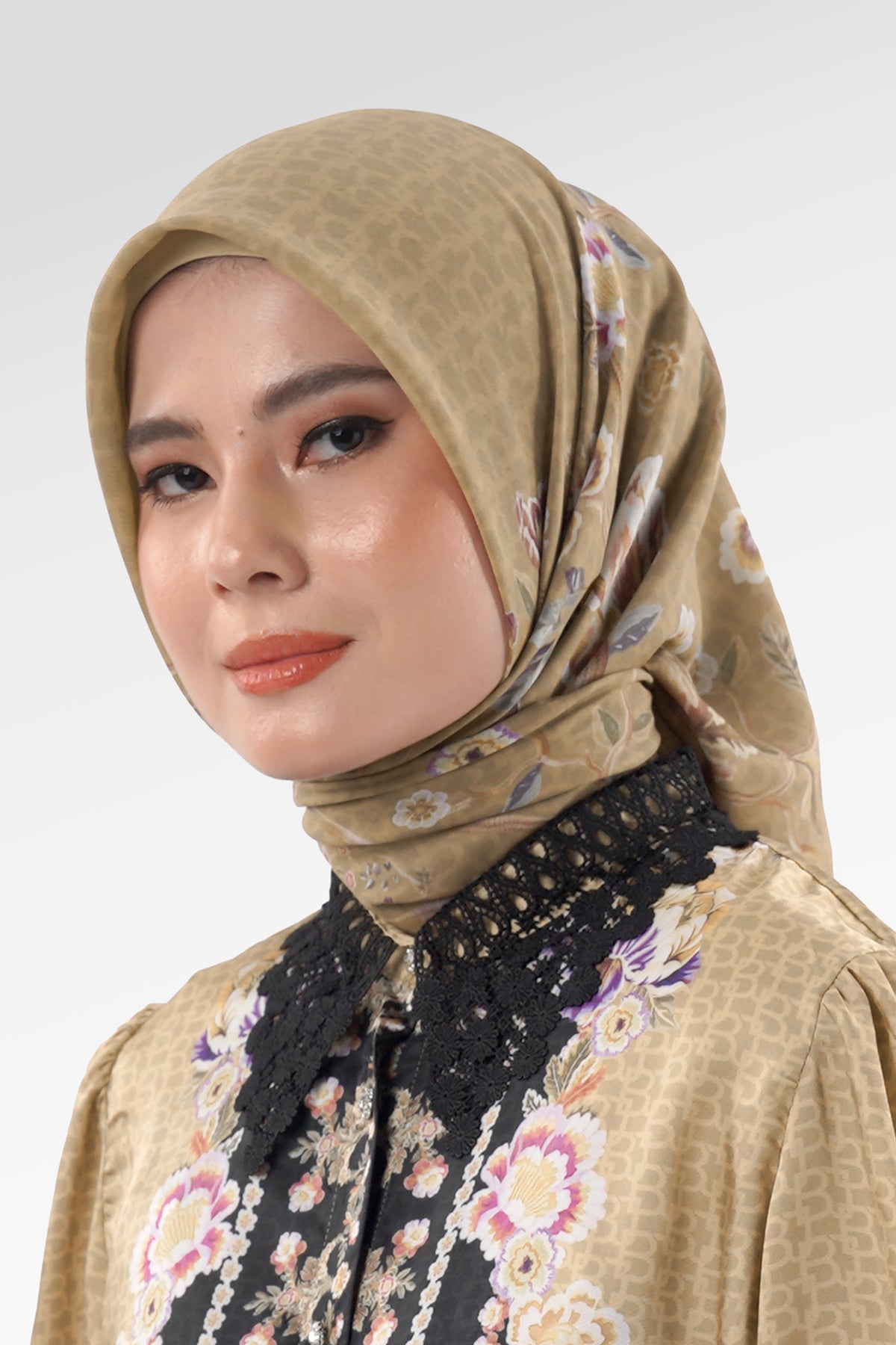 Blooming Eid Scarf - Marigold