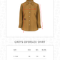 Carys Oversize Shirt - Brown