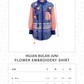 HBJ Flower Embroidery Shirt - Rintik Sendu