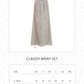 Claudy Wrap Set - Gray