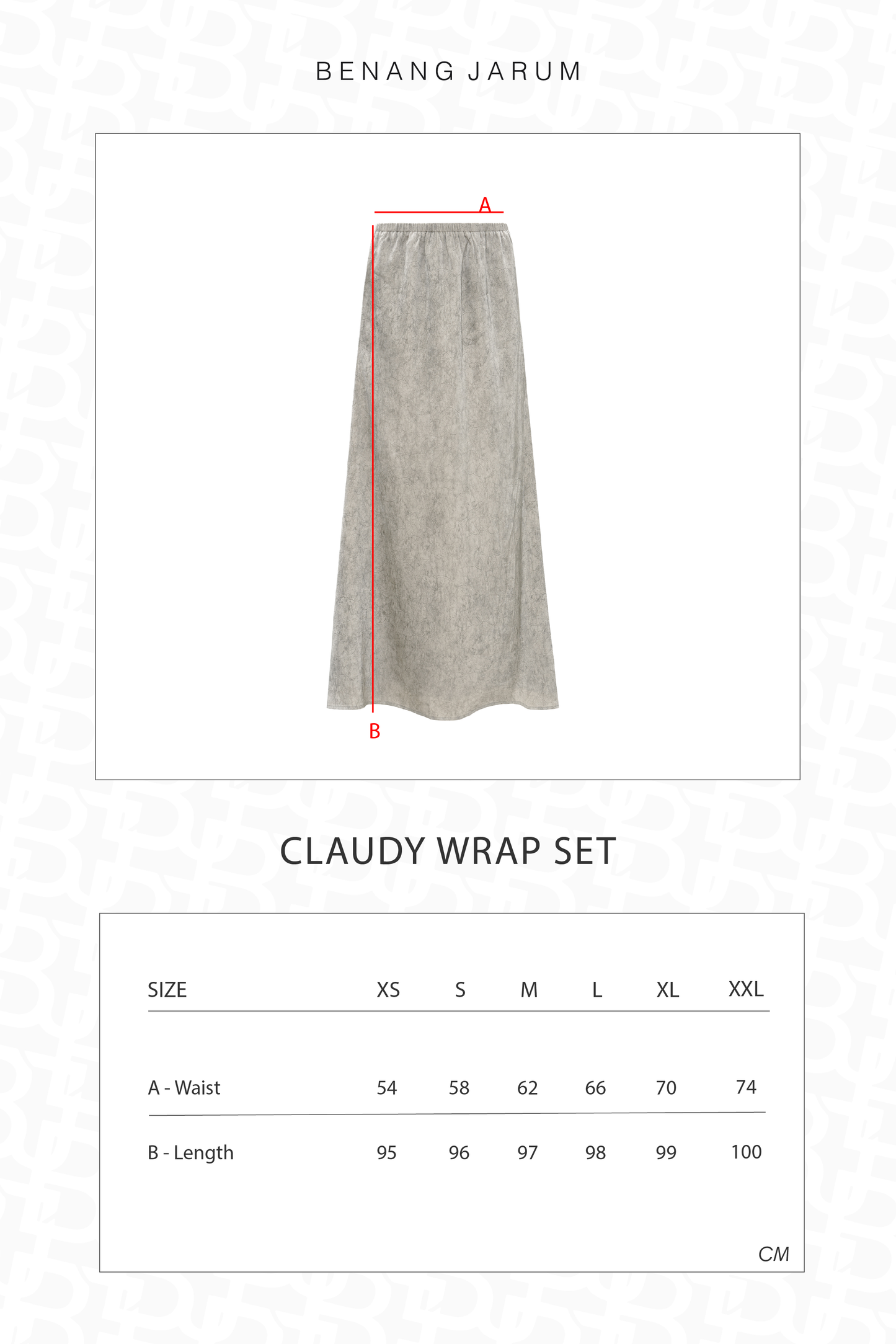 Claudy Wrap Set - Gray