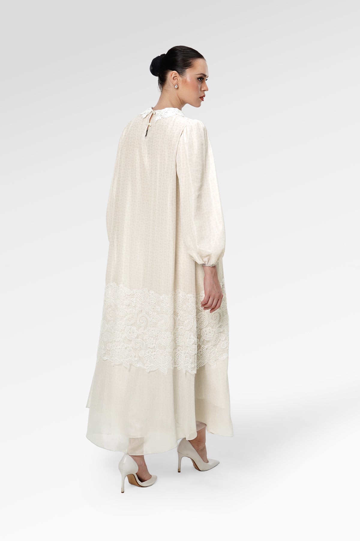 Blooming Eid Chiffon Dress - Daisy
