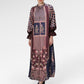 Blooming Eid Dress - Carnation