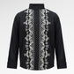 Blooming Eid Embroidery Boy Shirt - Black
