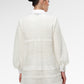 Blooming Eid Embroidery Tunic - White
