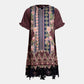 Blooming Eid Kids Dress - Carnation