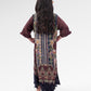 Blooming Eid Kids Dress - Carnation