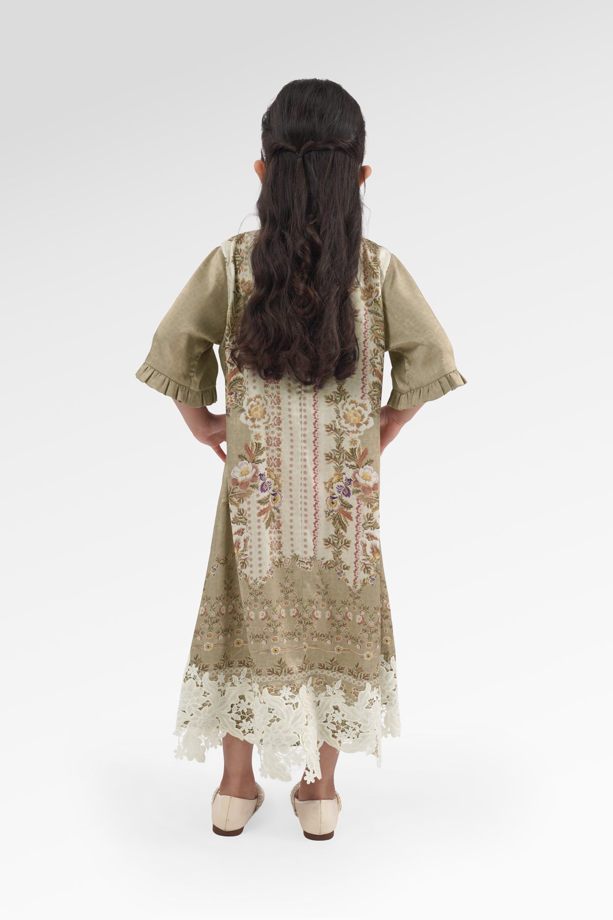 Blooming Eid Kids Dress - Daisy