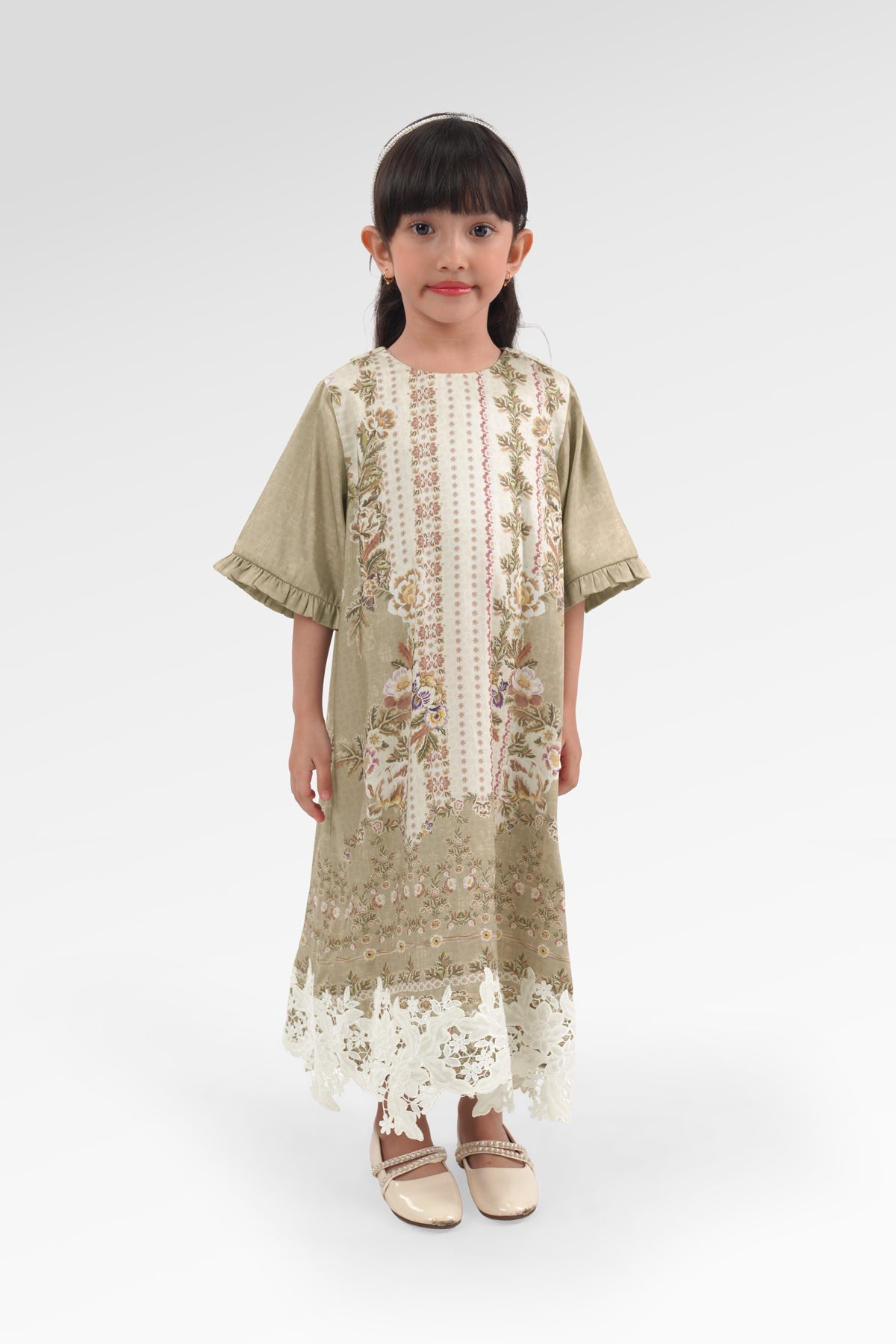 Blooming Eid Kids Dress - Daisy