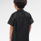 Blooming Eid Kids Shirt - Black Iris