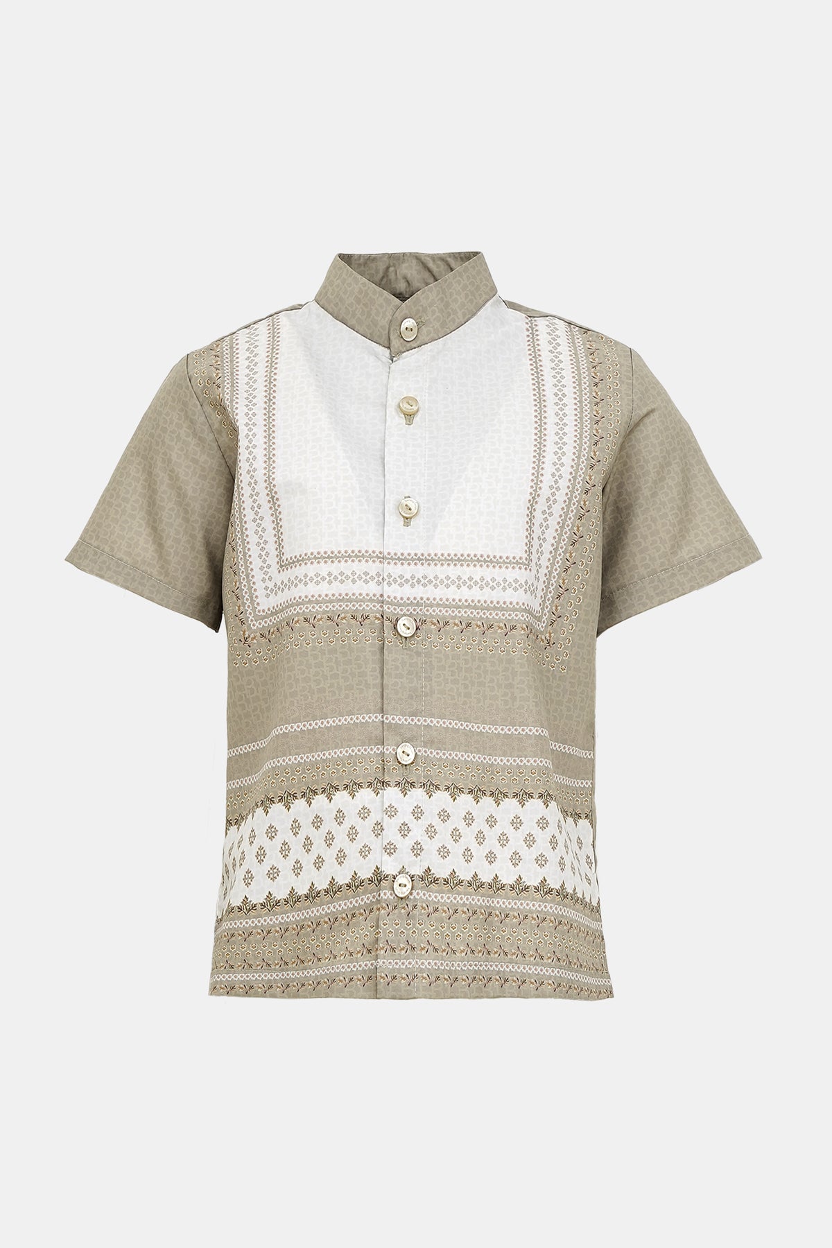 Blooming Eid Kids Shirt - Marigold