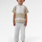 Blooming Eid Kids Shirt - Marigold