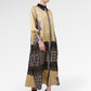 Blooming Eid Lace Dress - Marigold