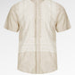 Blooming Eid Linen Men Shirt - Daisy