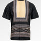 Blooming Eid Men Shirt - Black Iris