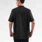 Blooming Eid Men Shirt - Black Iris