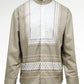 Blooming Eid Men Shirt Long Sleeve - Marigold