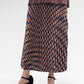 Blooming Eid Pleated Skirt - Carnation